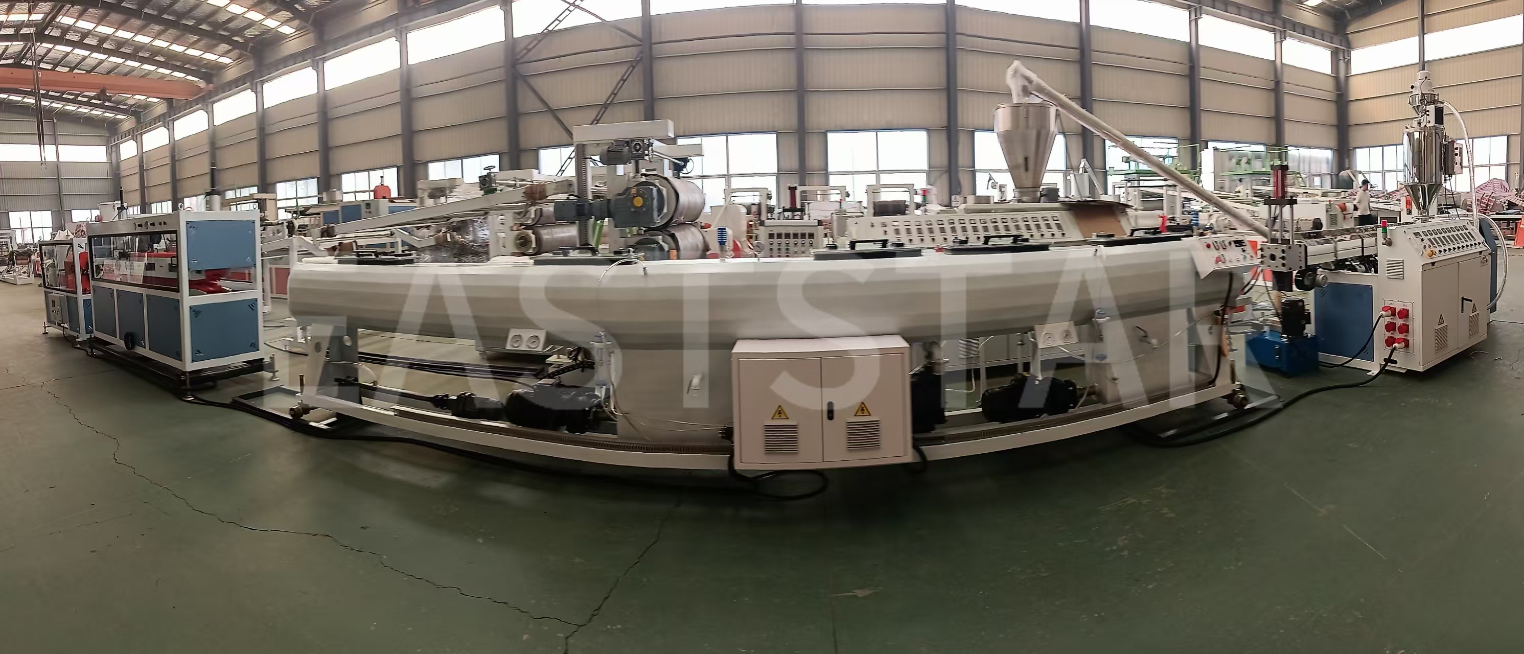 QINGDAO EASTSTAR slutför leverans av PE-rörproduktionslinje, stödjer utveckling av palestinsk infrastruktur